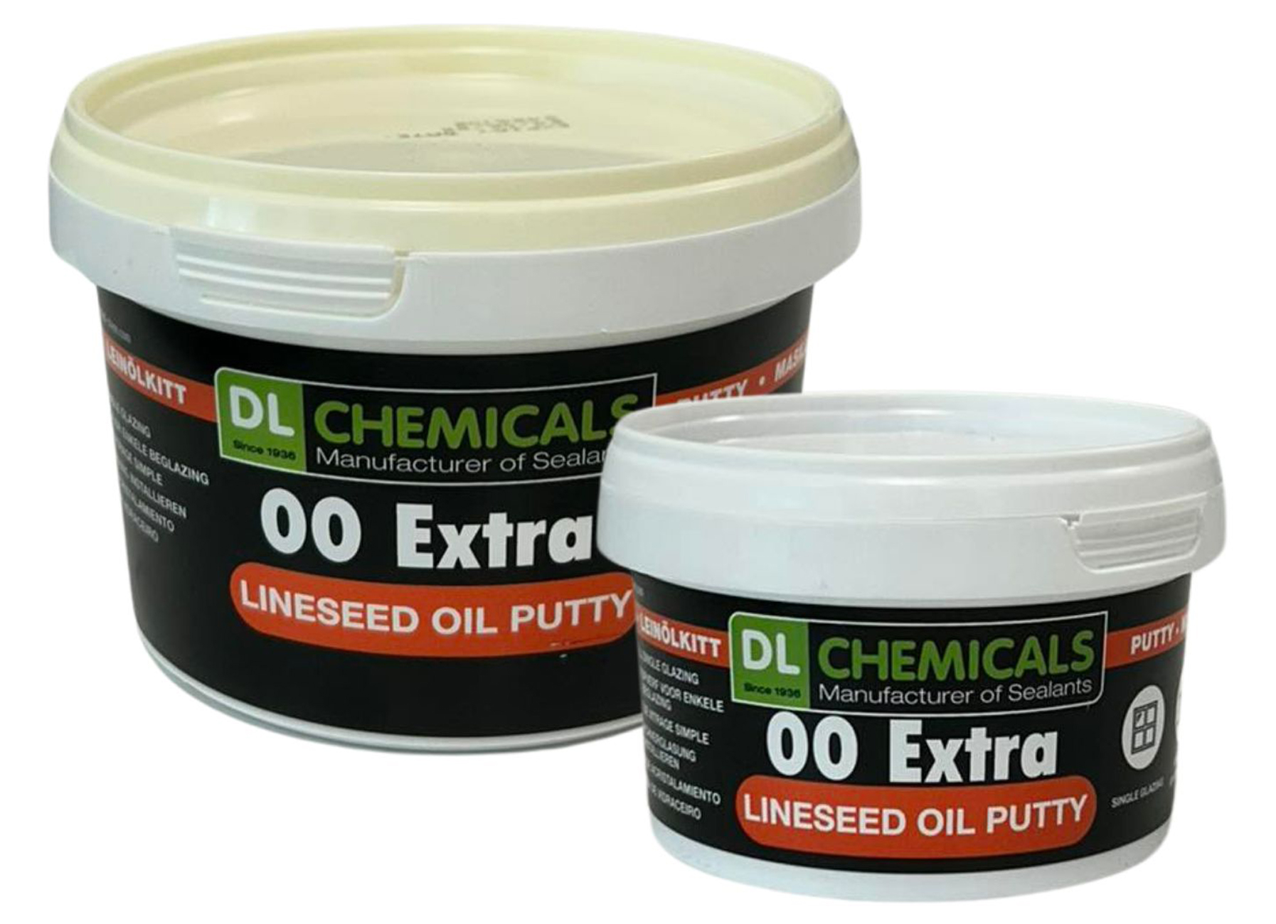 DL CHEMICALS MASTIC A BASE D''HUILE DE LIN 00 EXTRA WHITE