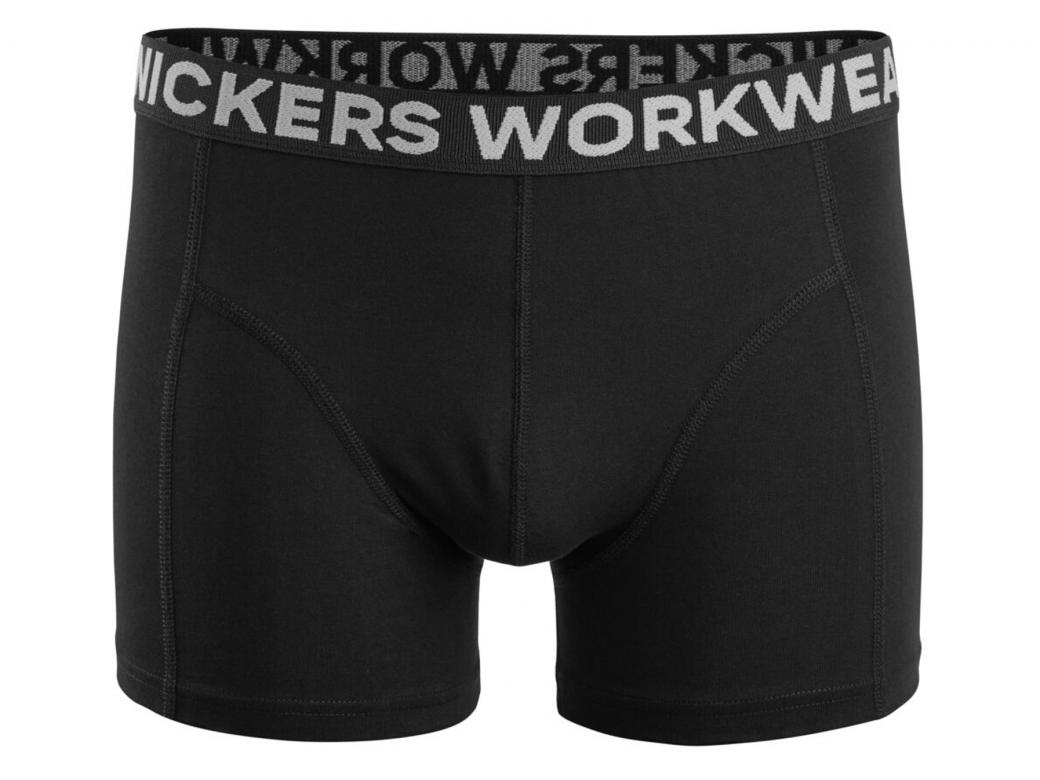 SNICKERS BOXERSHORT 9436 ZWART 2-PACK