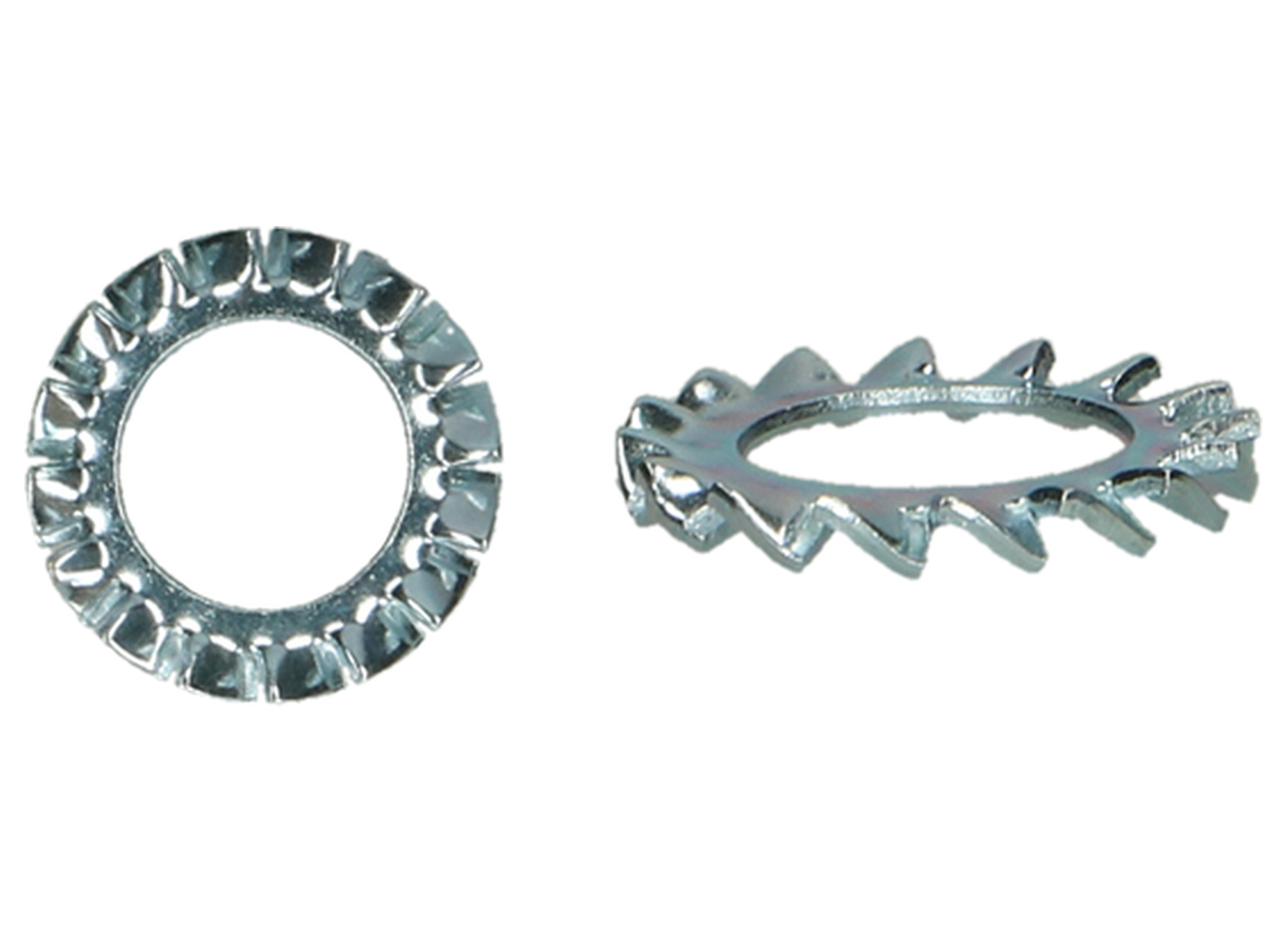Rondelle éventail DIN 6798A acier zingué