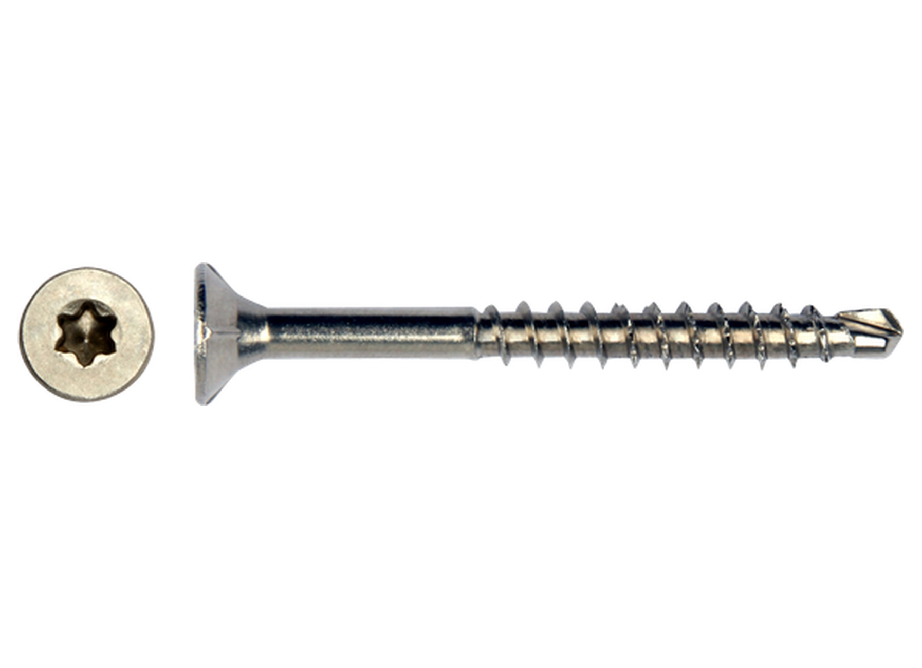 Vis à aggloméré autoforeuse TF inox A2