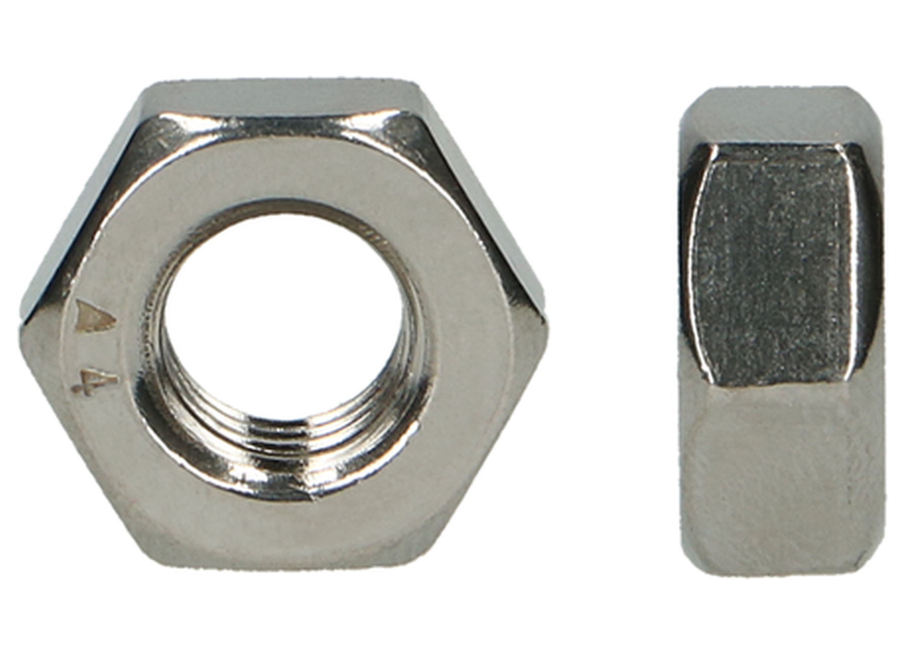 Zeskanttapbout A4 DIN 933/934 met moer