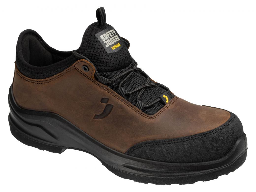 Safety Jogger Modulo Leather S3S Low brun