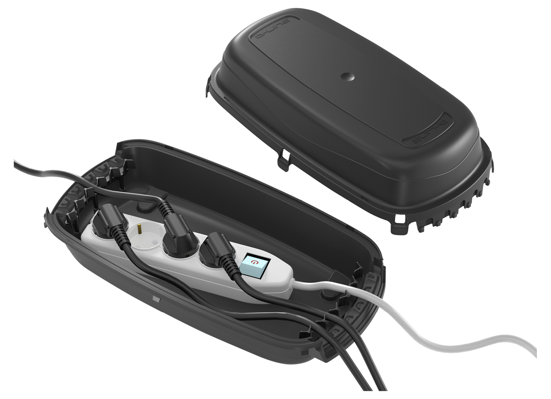 D-Line kabelbox buiten - groen of zwart