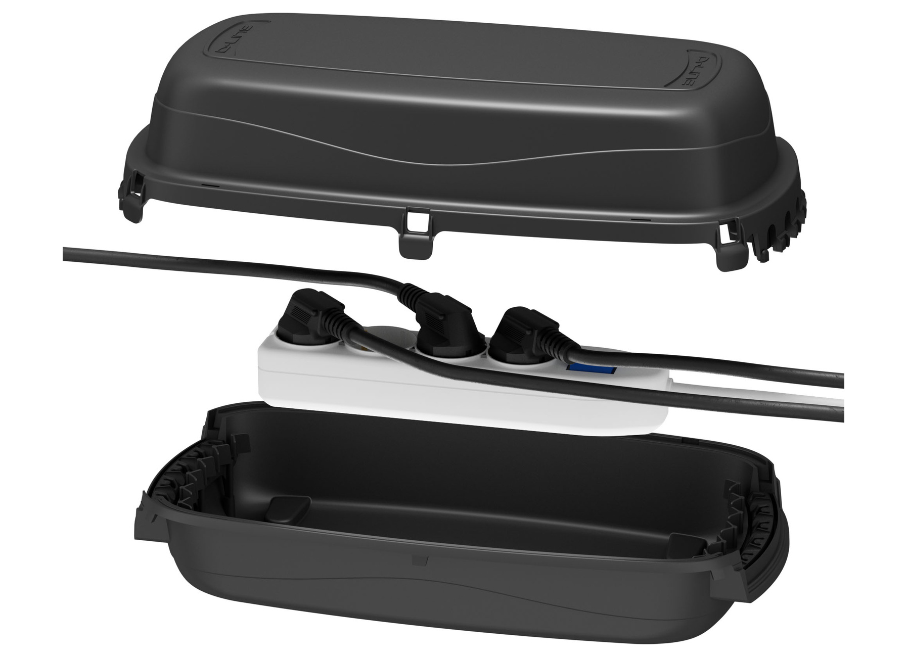 D-Line kabelbox buiten - groen of zwart