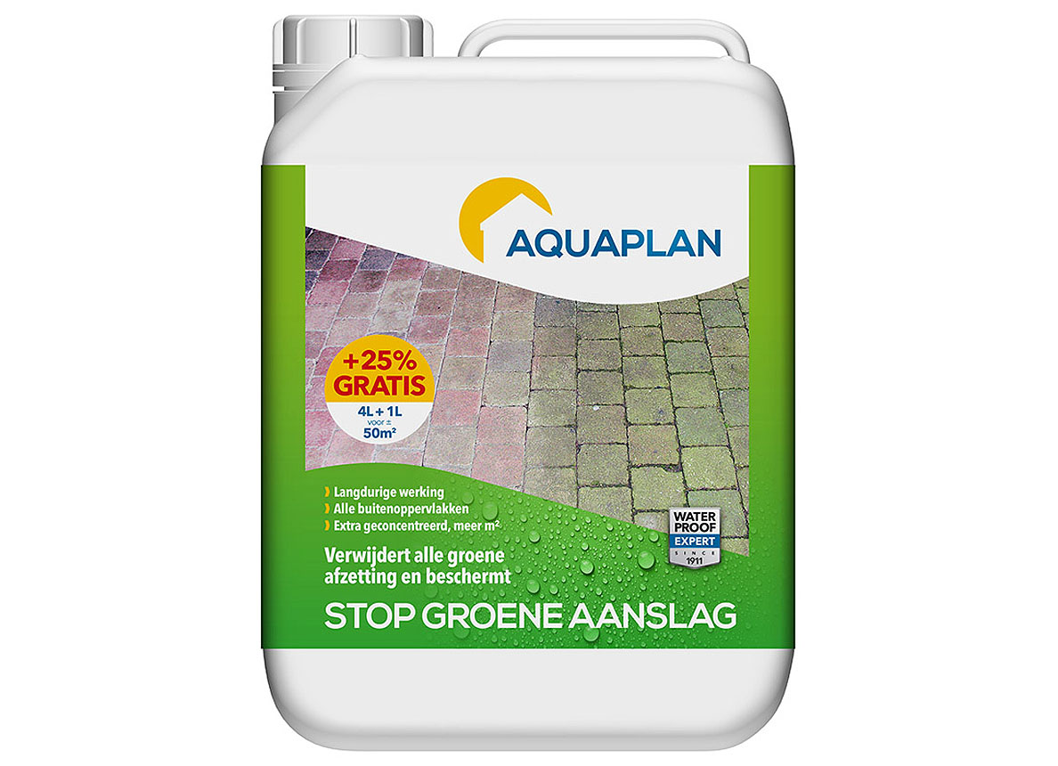 AQUAPLAN STOP GROENE AANSLAG