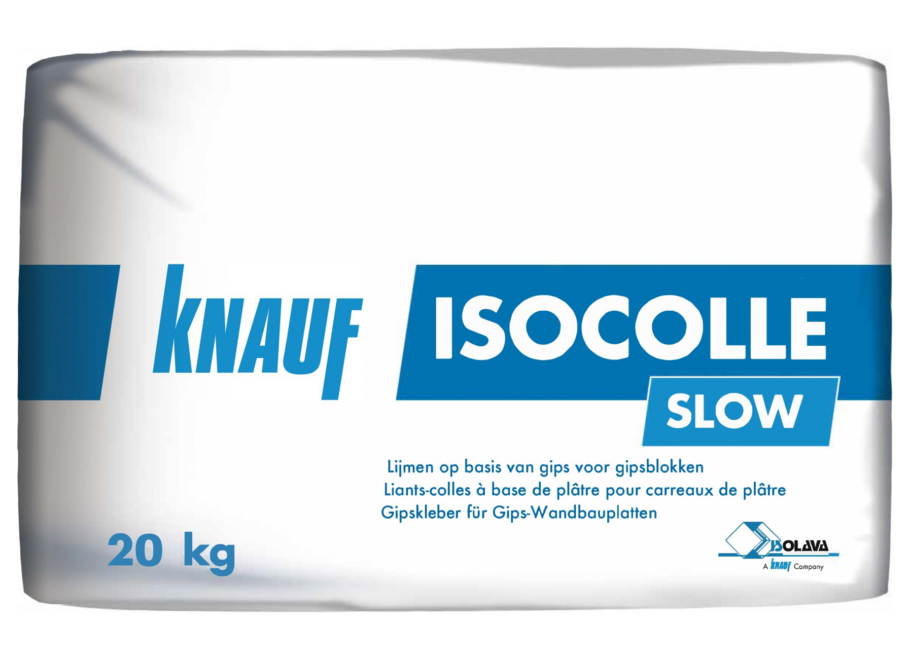 ISOCOLLE SLOW BLAUW 20KG