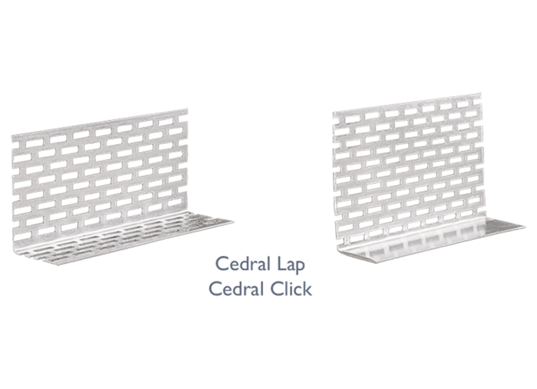 ETERNIT CEDRAL LAP/CLICK CLOSOIR PERFORE EN L L=2,5M