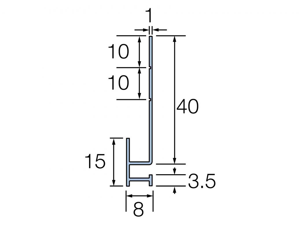 CEDRAL CLICK STARTPROFIEL L=3M