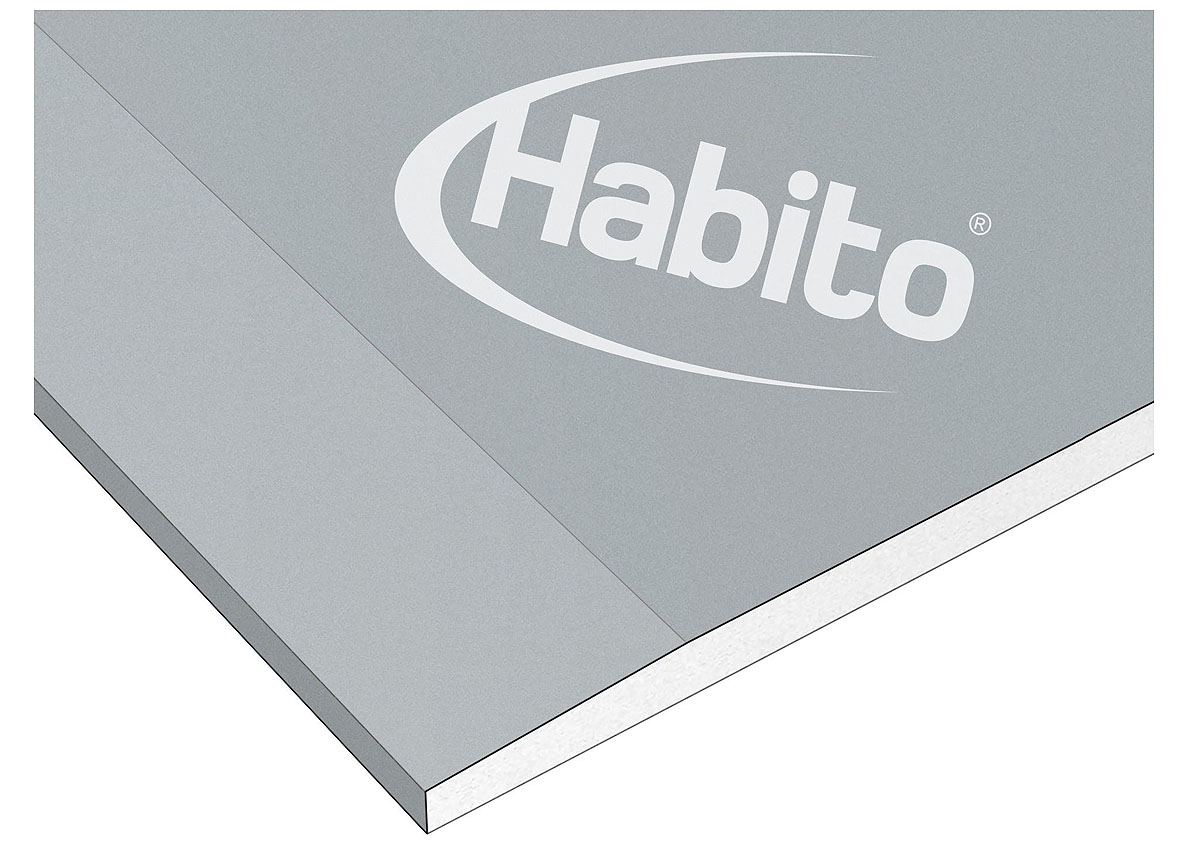 GYPROC HABITO PLAQUE DE PLATRE HAUTE RESISTANCE 12.5MM ABA