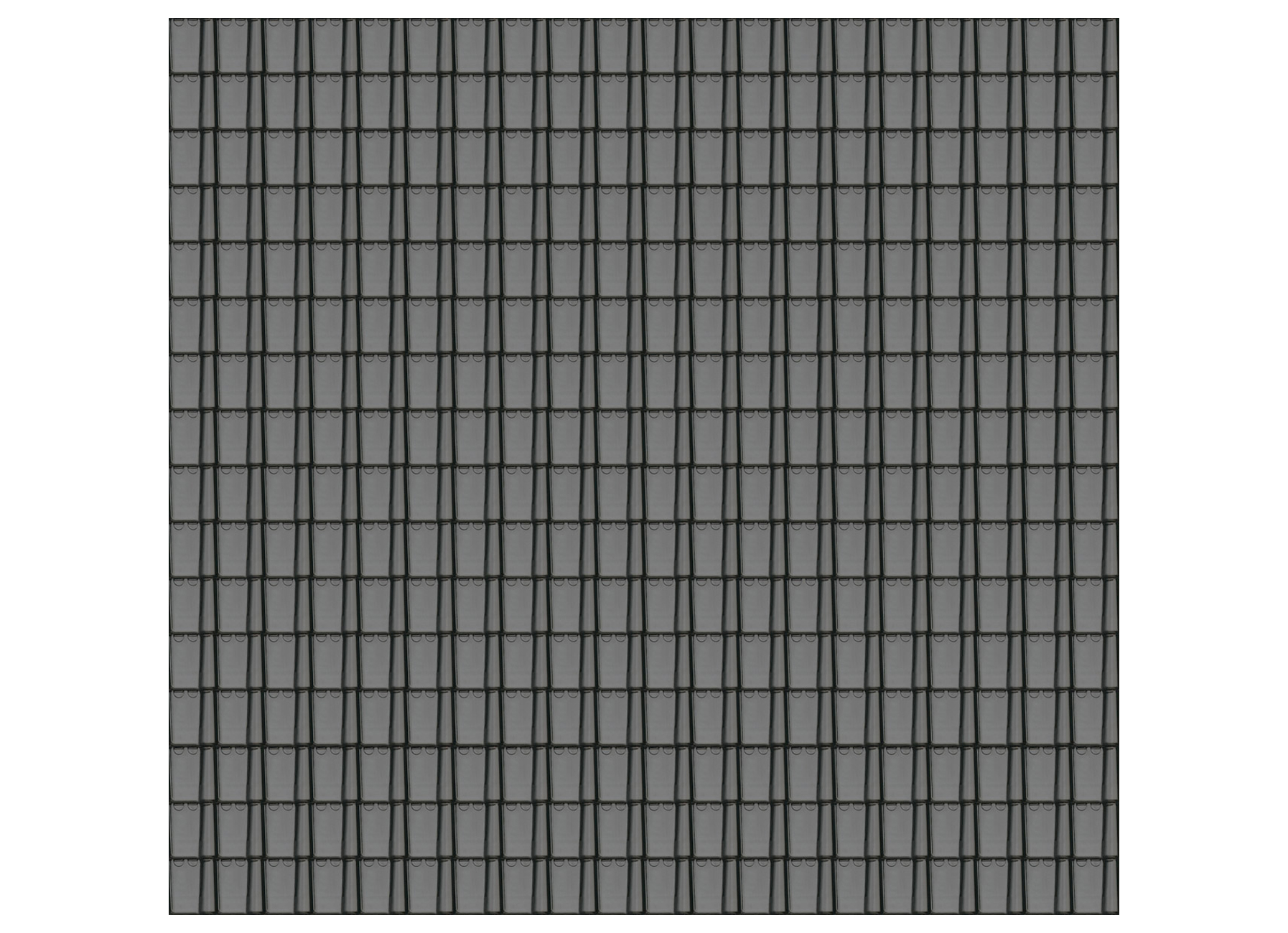 TUILE TEMPETE 993 GRIS ARDOISE EMAILLE MAT