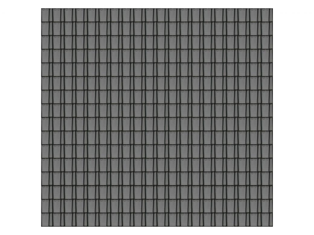 TUILE TEMPETE 993 GRIS ARDOISE EMAILLE MAT