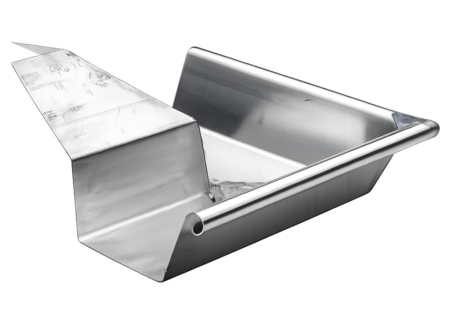 ANGLE EXTERIEUR AVEC BAVETTE POUR GOUTTIERE CAPUCINE