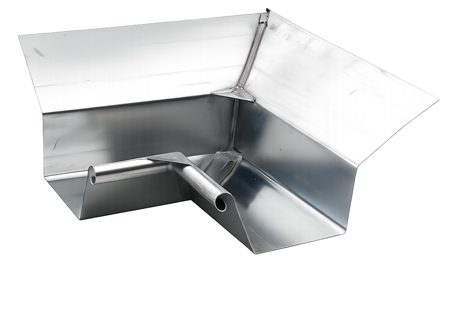 ANGLE INTERIEUR AVEC BAVETTE POUR GOUTTIERE CAPUCINE