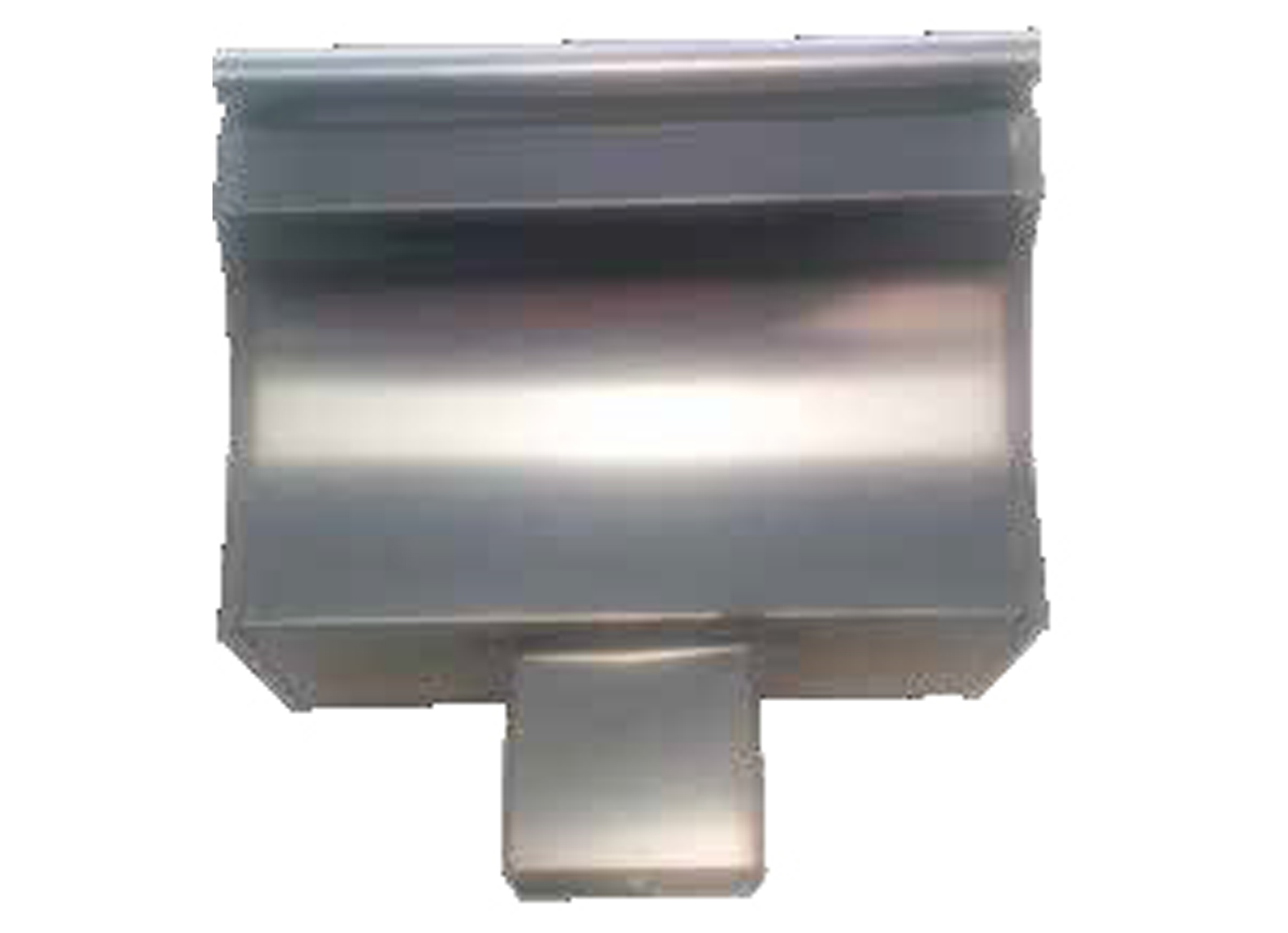 TRECHTER RECHTHOEK 100X100 KOPER