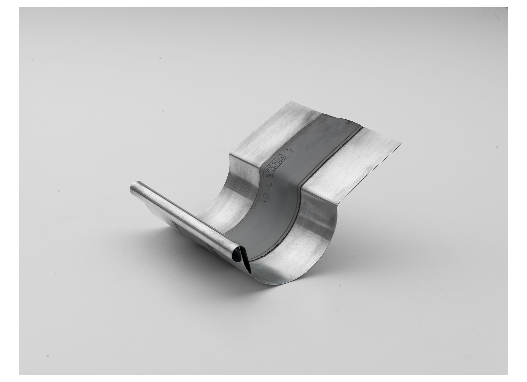 JOINT DE DILATATION AVEC BAVETTE GOUTTIERE DEMI-RONDE DEV450 CUIVRE