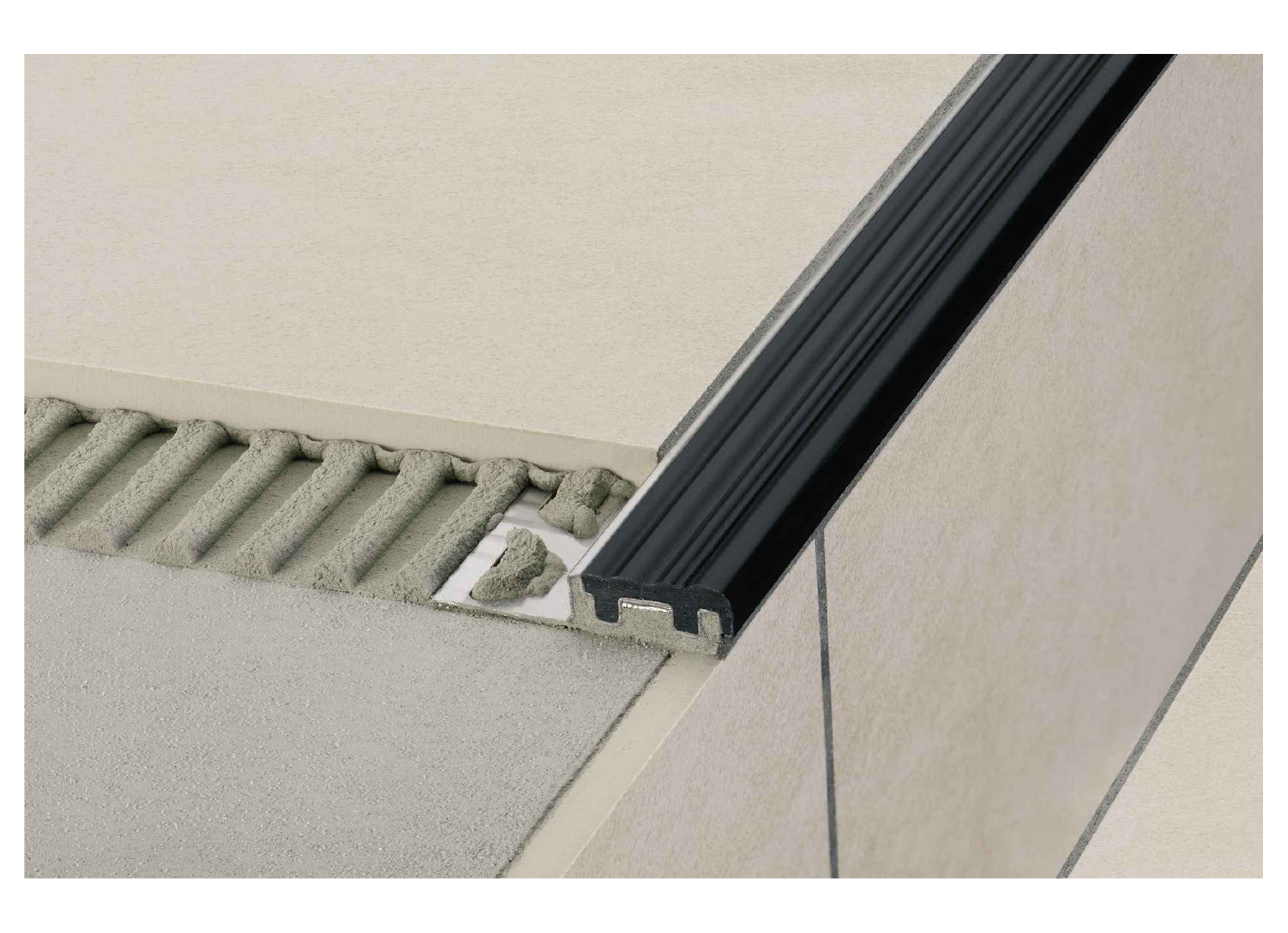 SCHLUTER TREP -S PROFILE POUR ESCALIERS