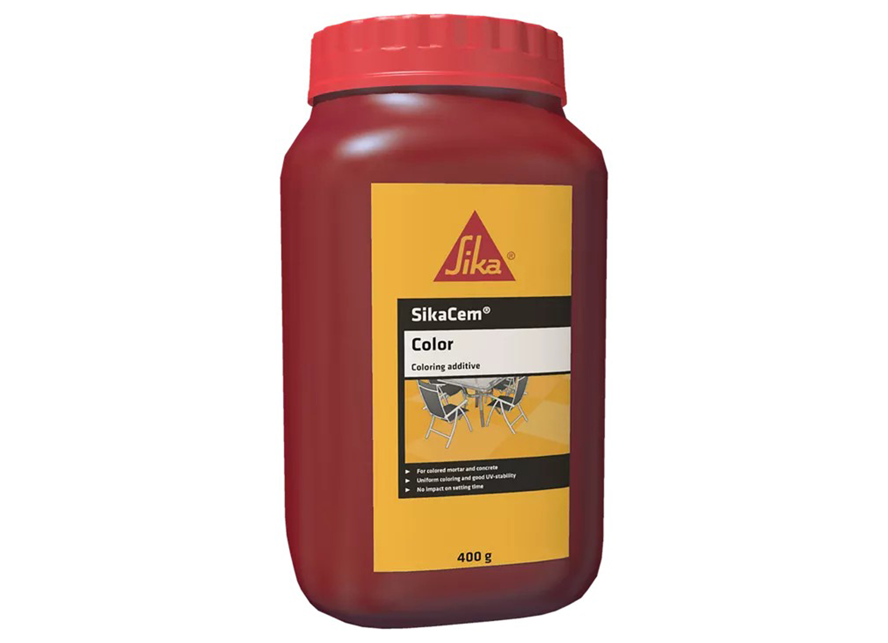 SIKACEM COLOR kleurstof voor cement, kalk en gips