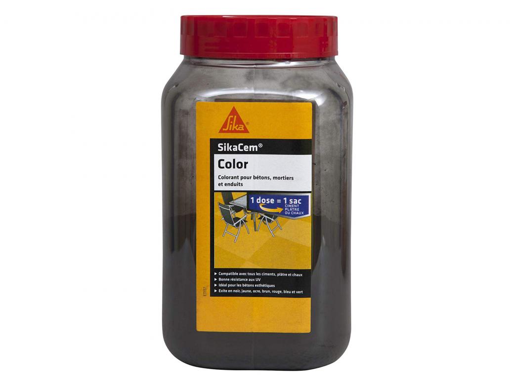 SIKACEM COLOR colorant pour ciment, chaux et plâtre