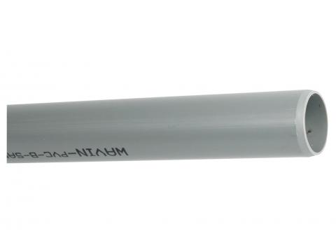 TUYAU EGOUT PVC BENOR SN2 GRIS BOUTS LISSES Ø160 3,2MM L=5M