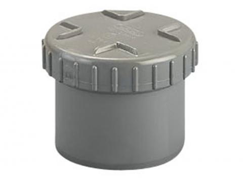 PVC TAMPON DE VISITE BENOR GRIS Ø110