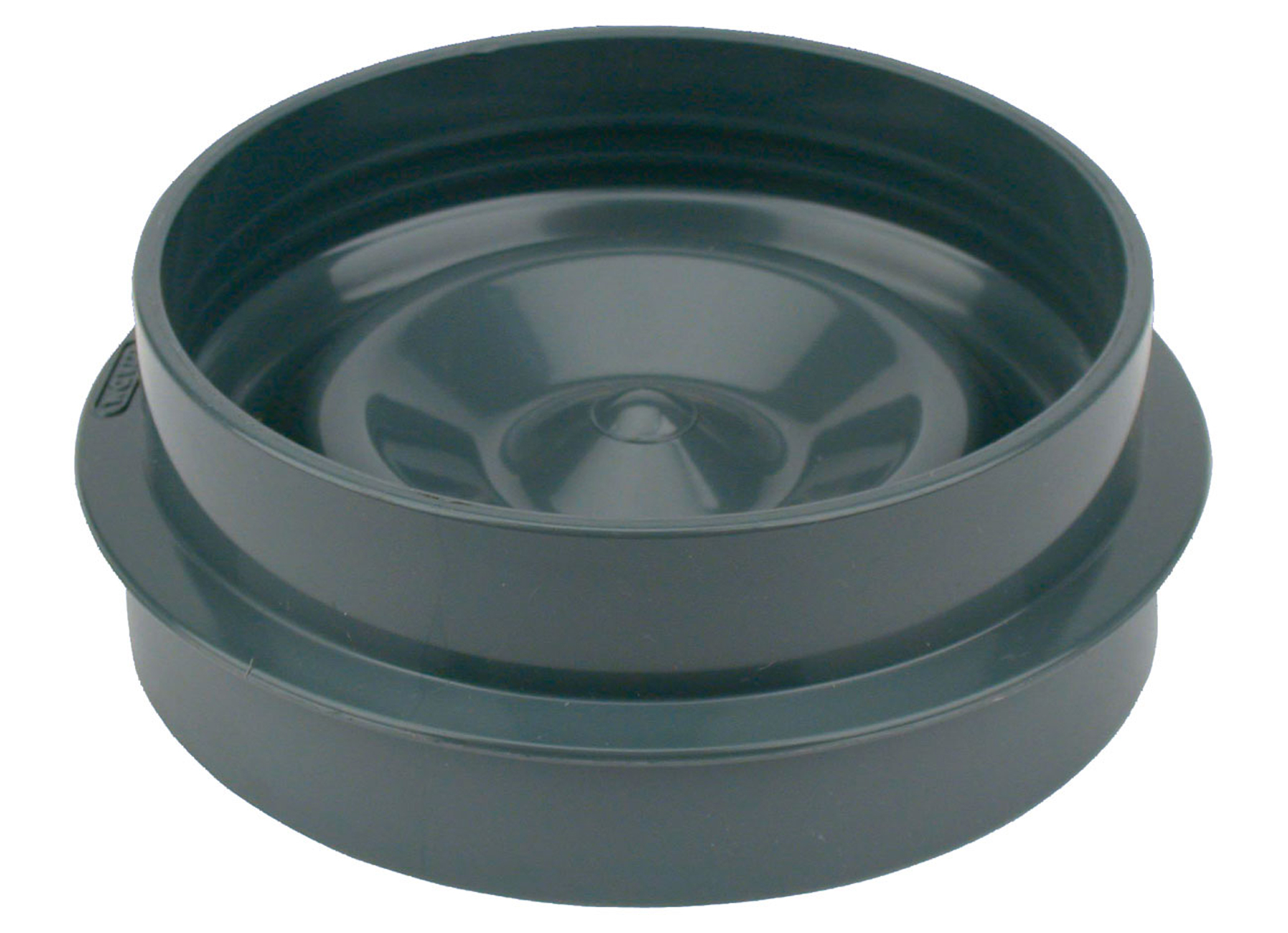 PVC BOUCHON BIVALENT GRIS Ø125