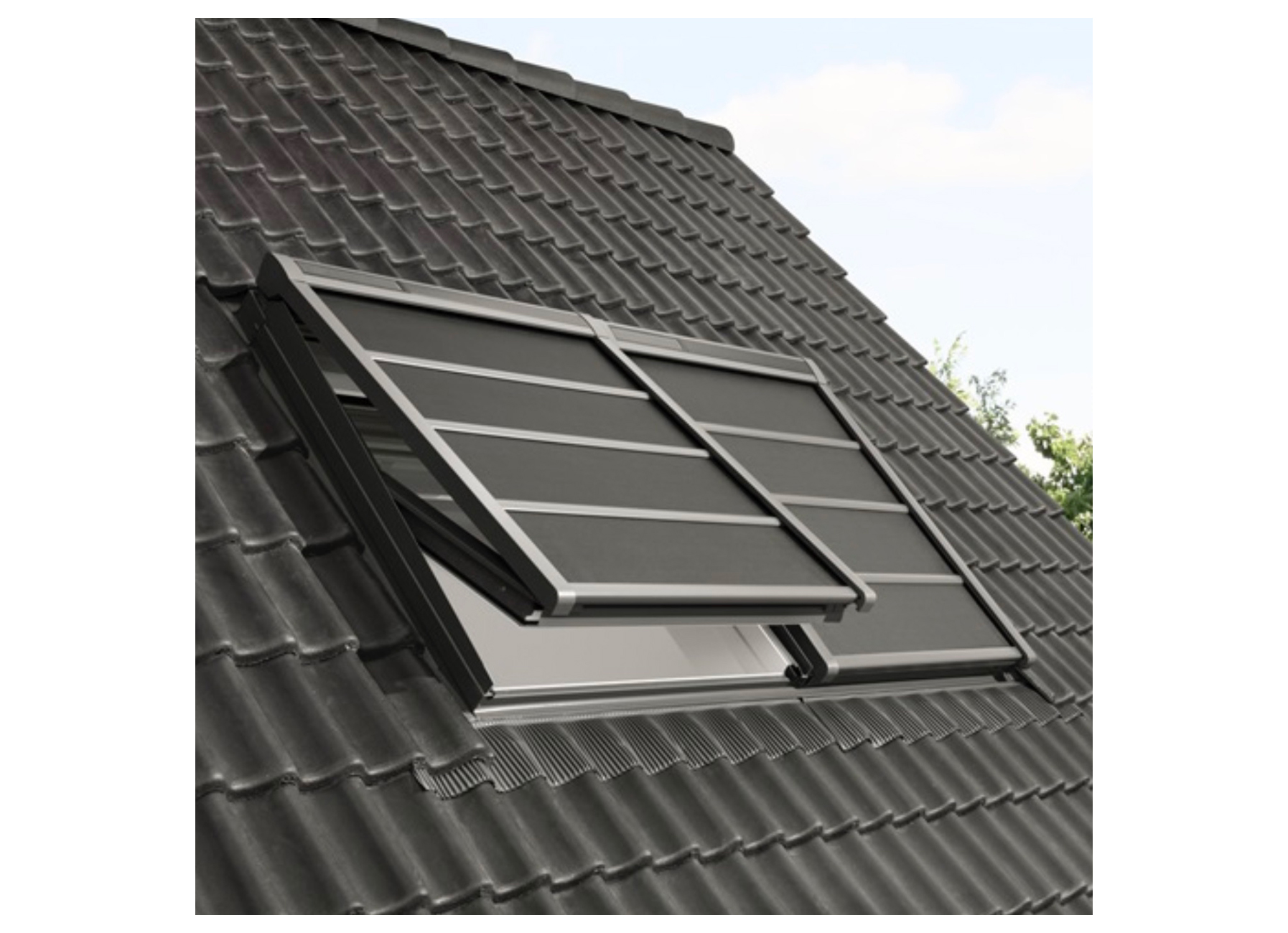 VELUX Buitenste Zonnescherm Zonne-energie SSS