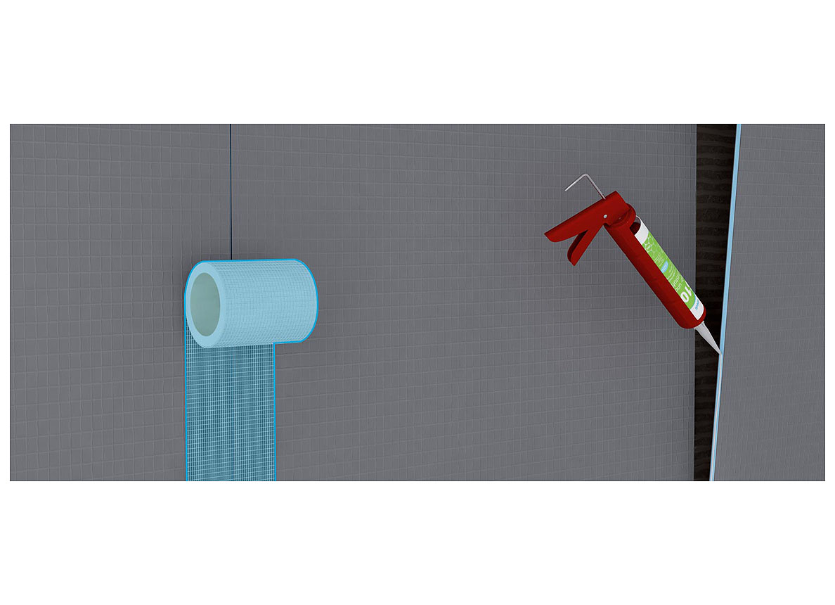 WEDI TOOLS BANDE D''ARMATURE AUTOCOLLANTE