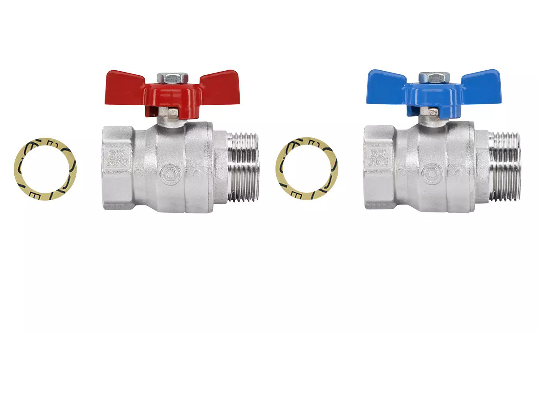 Schlüter-BEKOTEC-THERM-KH kogelkraanset DN25