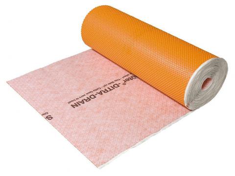 SCHLUTER DITRA-DRAIN 8 12.5 X 1.0M