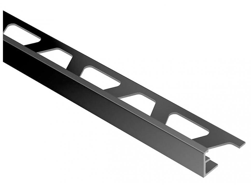 SCHLUTER JOLLY-AC 2,5M GRAFIET ZWART MAT H=10MM