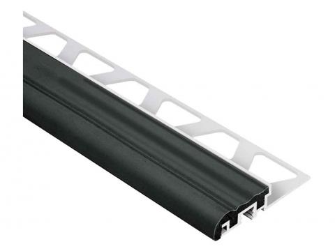 SCHLUTER TRAPPROFIEL TREP-S L=1,0M H=10MM GRAFIETZWART