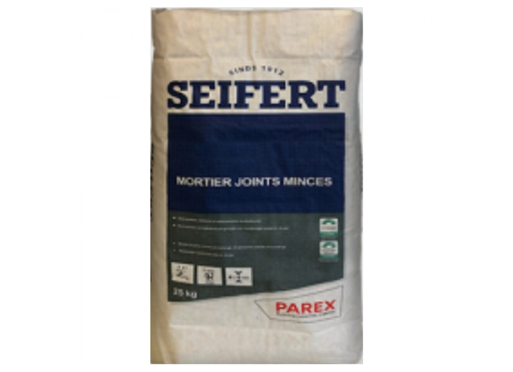 SEIFERT MORTIER JOINTS MINCES 1000 BLANC 25KG