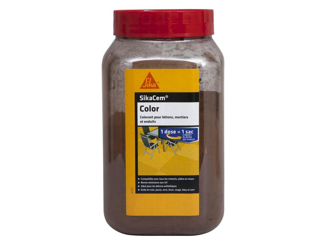 SIKACEM COLOR colorant pour ciment, chaux et plâtre