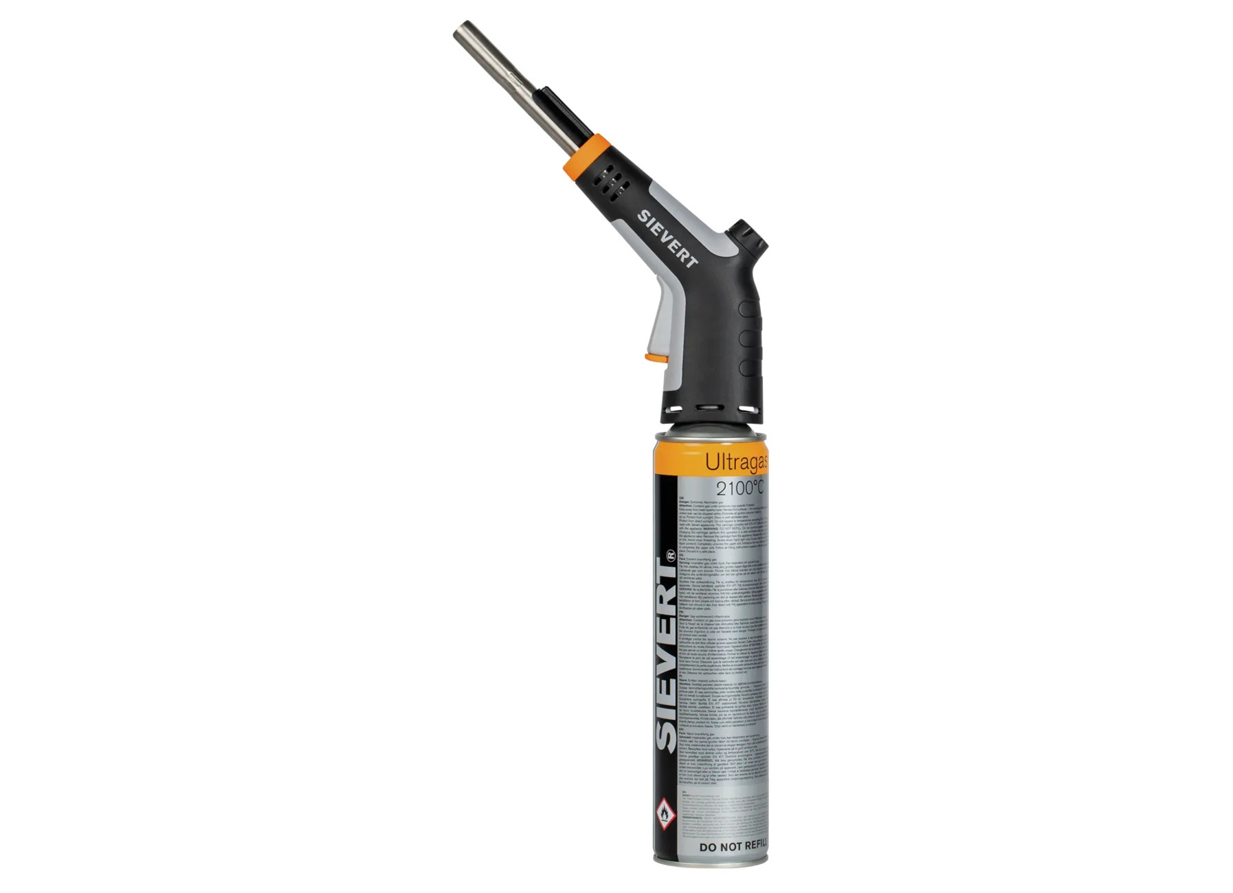 SIEVERT POWERJET MET ULTRAGAS GASPATROON 7/16