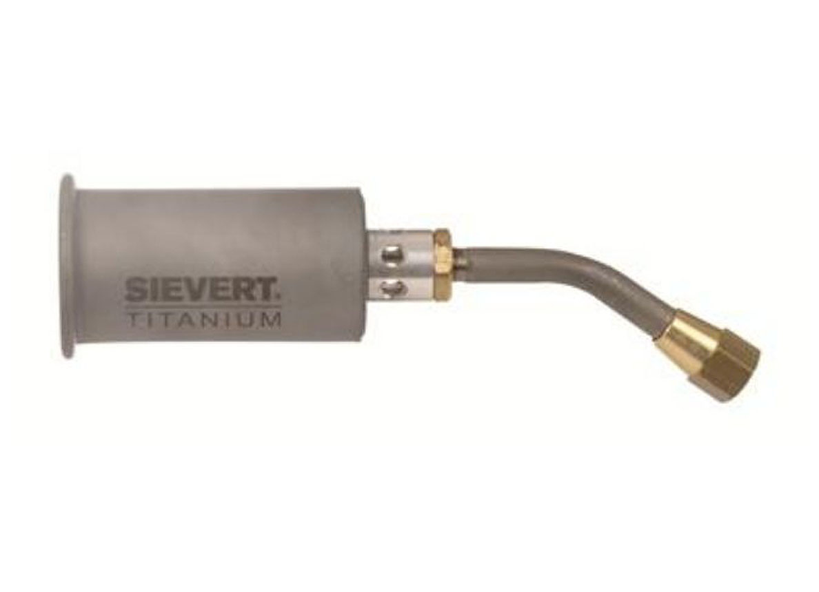 SIEVERT TITANIUM DAKBRANDER PRO 88/86 LENGTE 100MM BRANDER Ø50MM