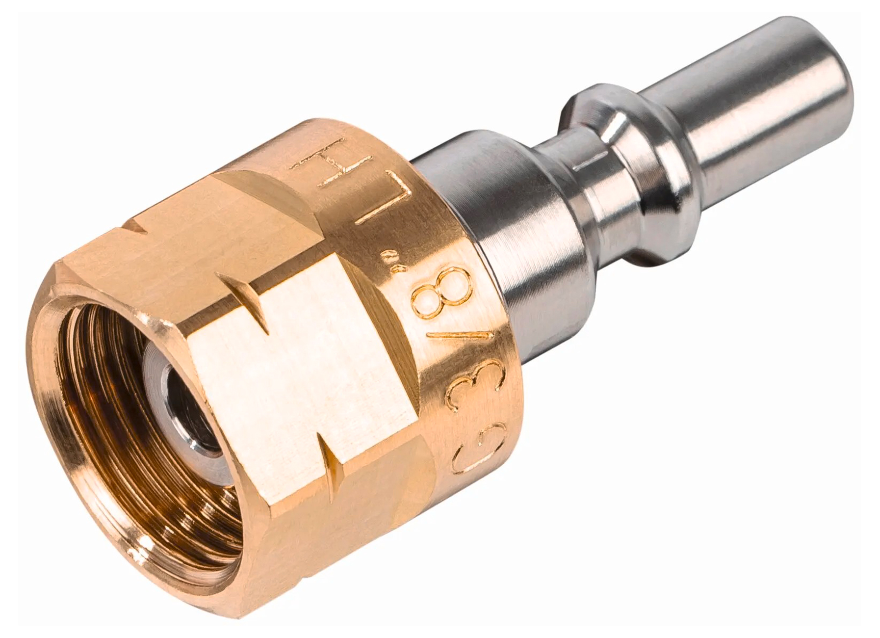 SIEVERT SNELKOPPELING MANNELIJK MET BSP 3/8''''L BINNENDRAAD