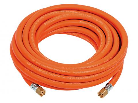 SIEVERT TUYAU PROPANE 10M Ø6,3MM BSP 3/8'' G 2X FIXE
