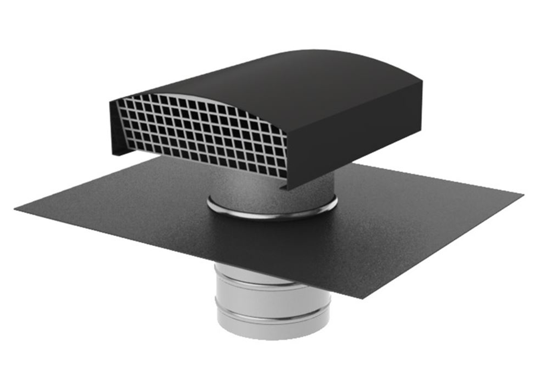 UBBINK DAKDOORVOER UBIFLU 9 ANTRACIET Ø250MM