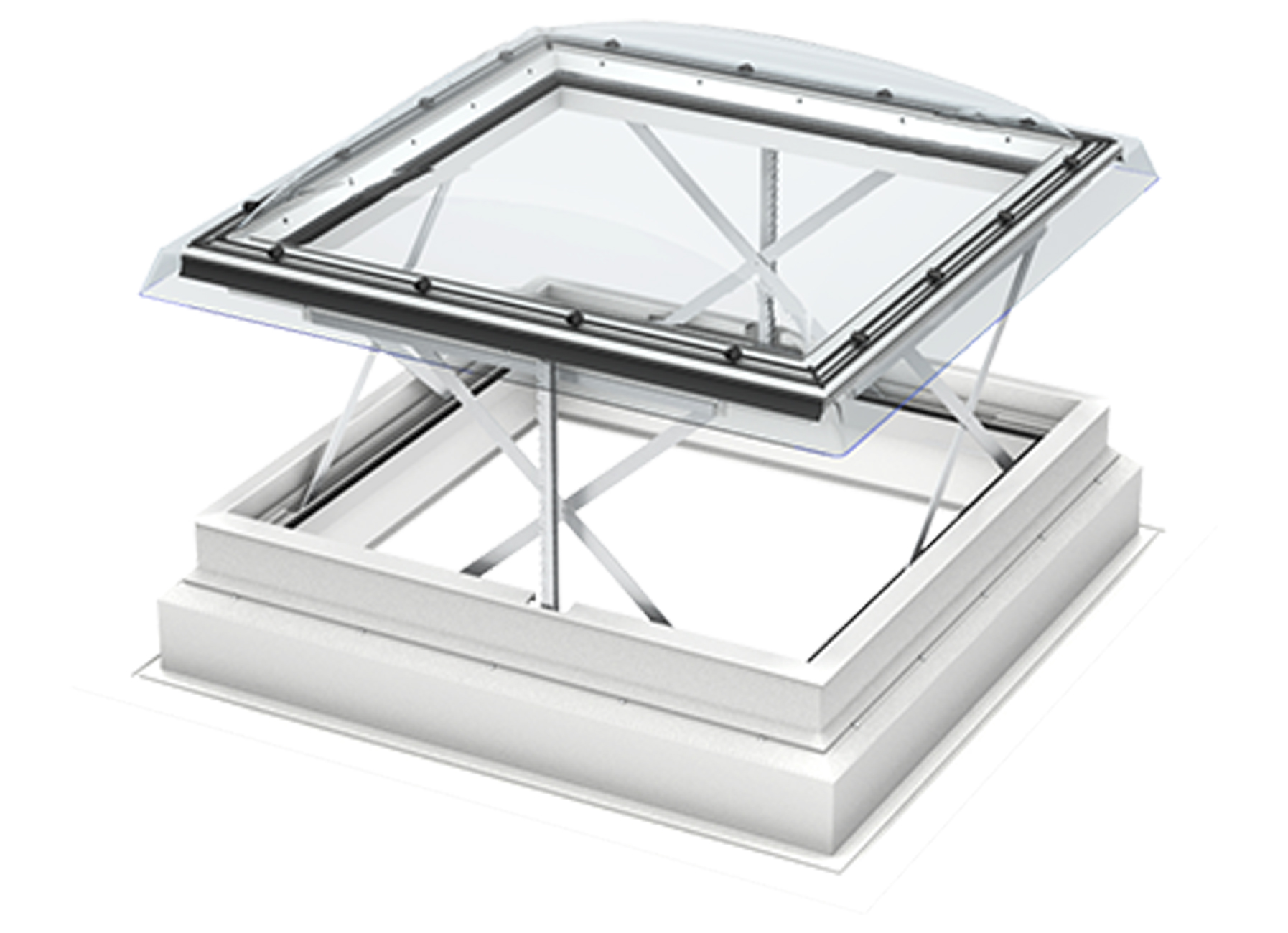 VELUX BASE POUR FENETRE POUR TOIT PLAT EXUTOIRE DE FUMEE CSP 1073Q 100/100