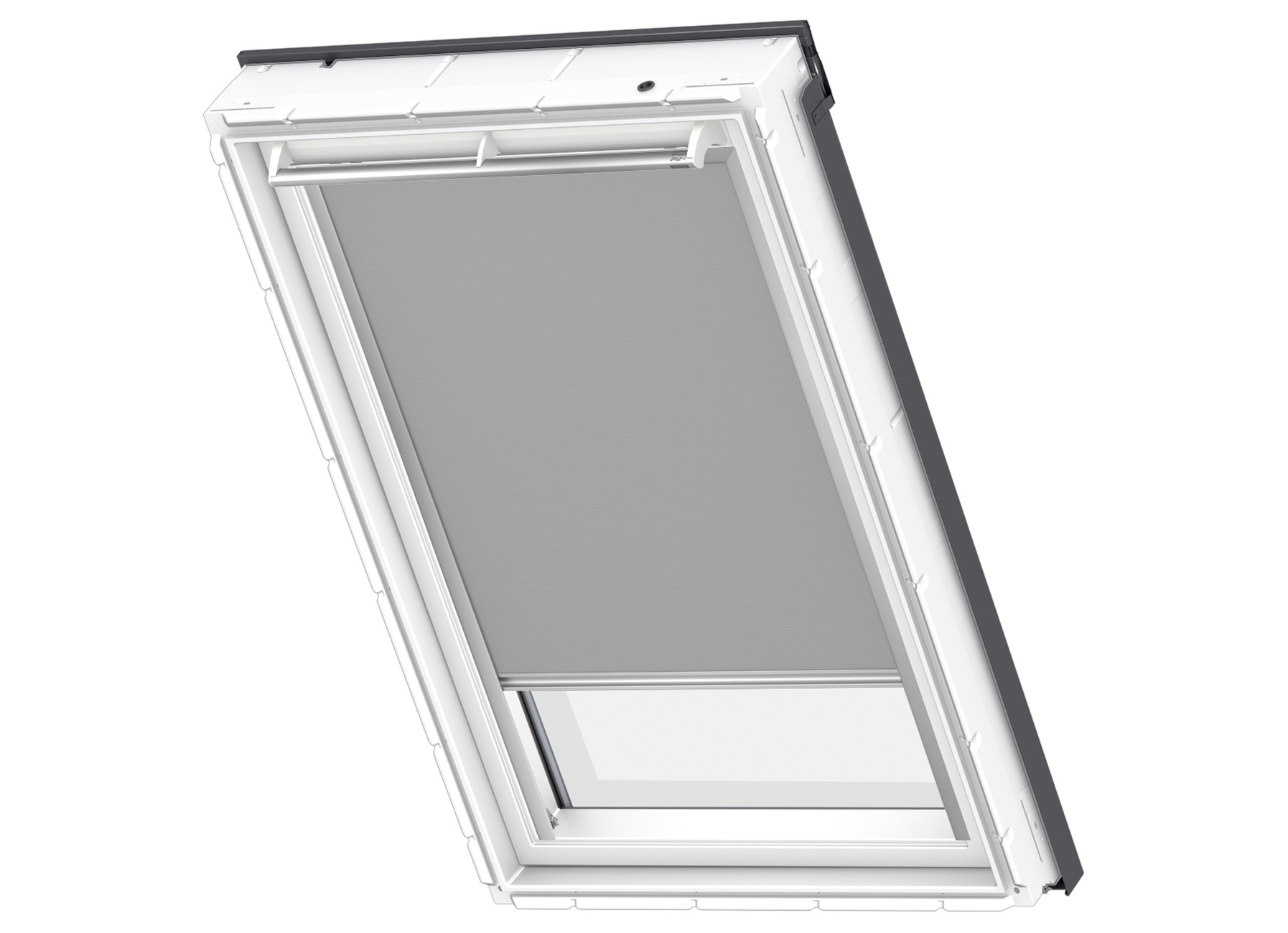 VELUX VERDUISTEREND ROLGORDIJN MANUEEL DKL SK06 GRIJS 0705 WHITE LINE