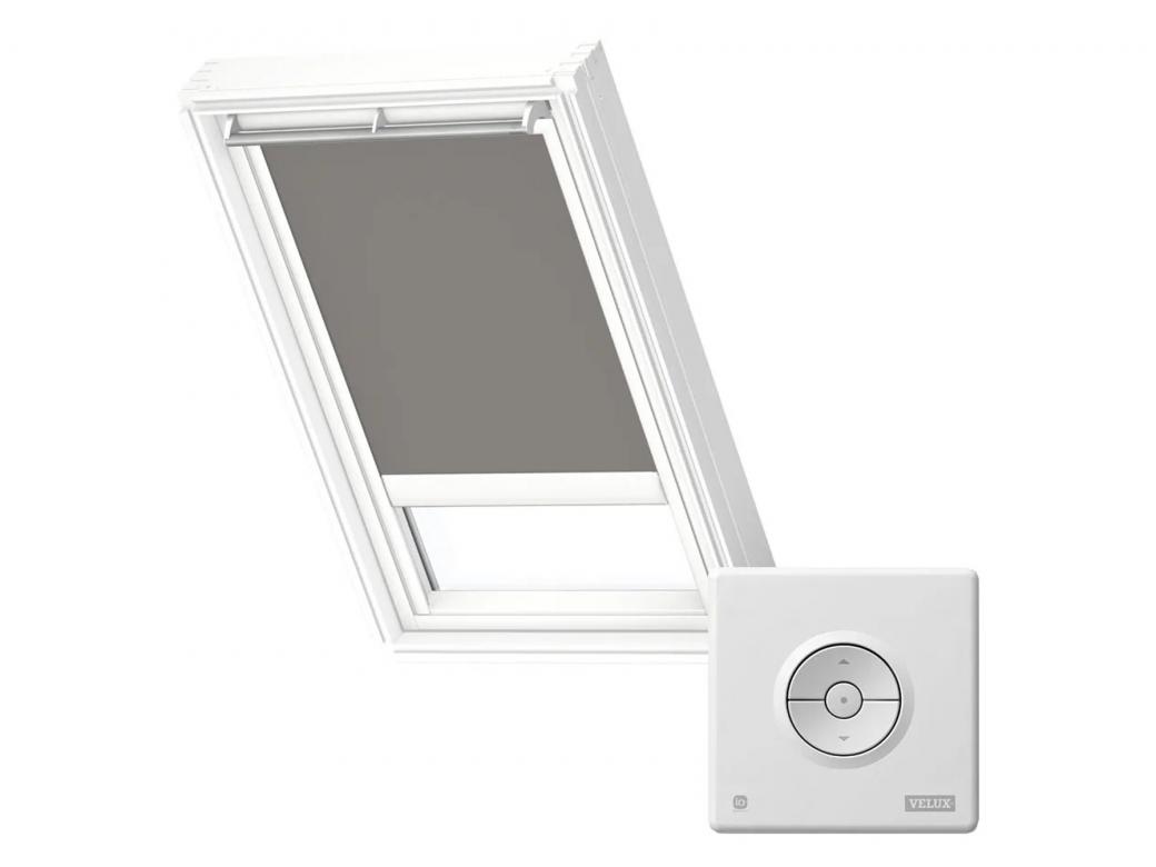 VELUX VERDUISTEREND ROLGORDIJN ZONNE-ENERGIE DSL