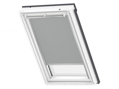 VELUX VERDUISTEREND ROLGORDIJN MANUEEL DKL MK06 GRIJS 0705 WHITE LINE