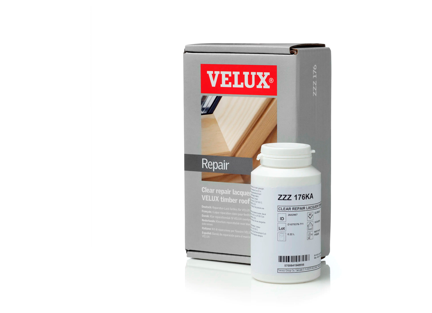Velux Herstelkit Zzz 176kg - 220 ml vernis