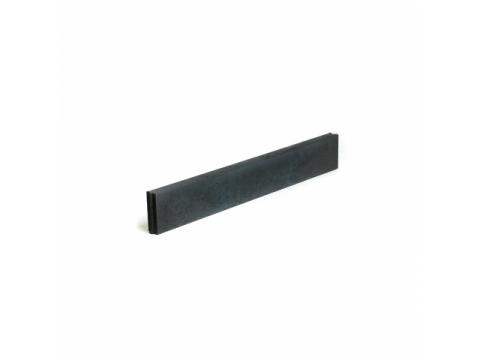 BORDURE DROITE EN BETON 100X15X5CM NOIR