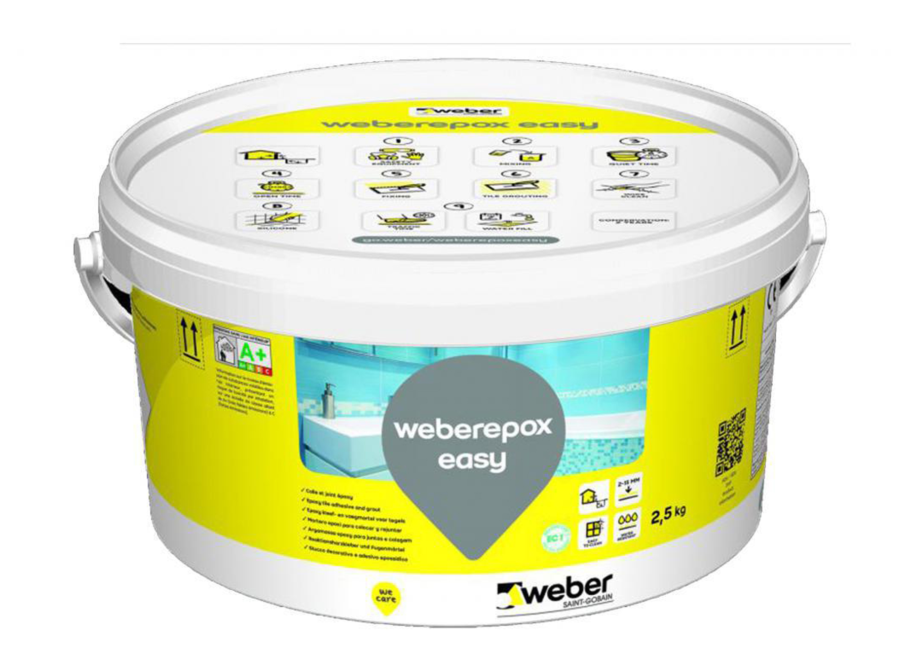 WEBER.EPOX EASY CREAM 2.5KG