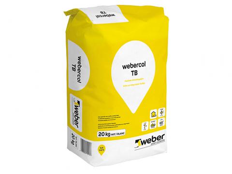 WEBERCOL TB WIT 20KG
