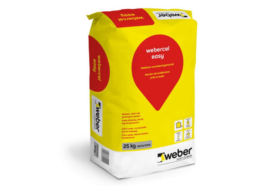 WEBER.CEL EASY GRIS 25KG