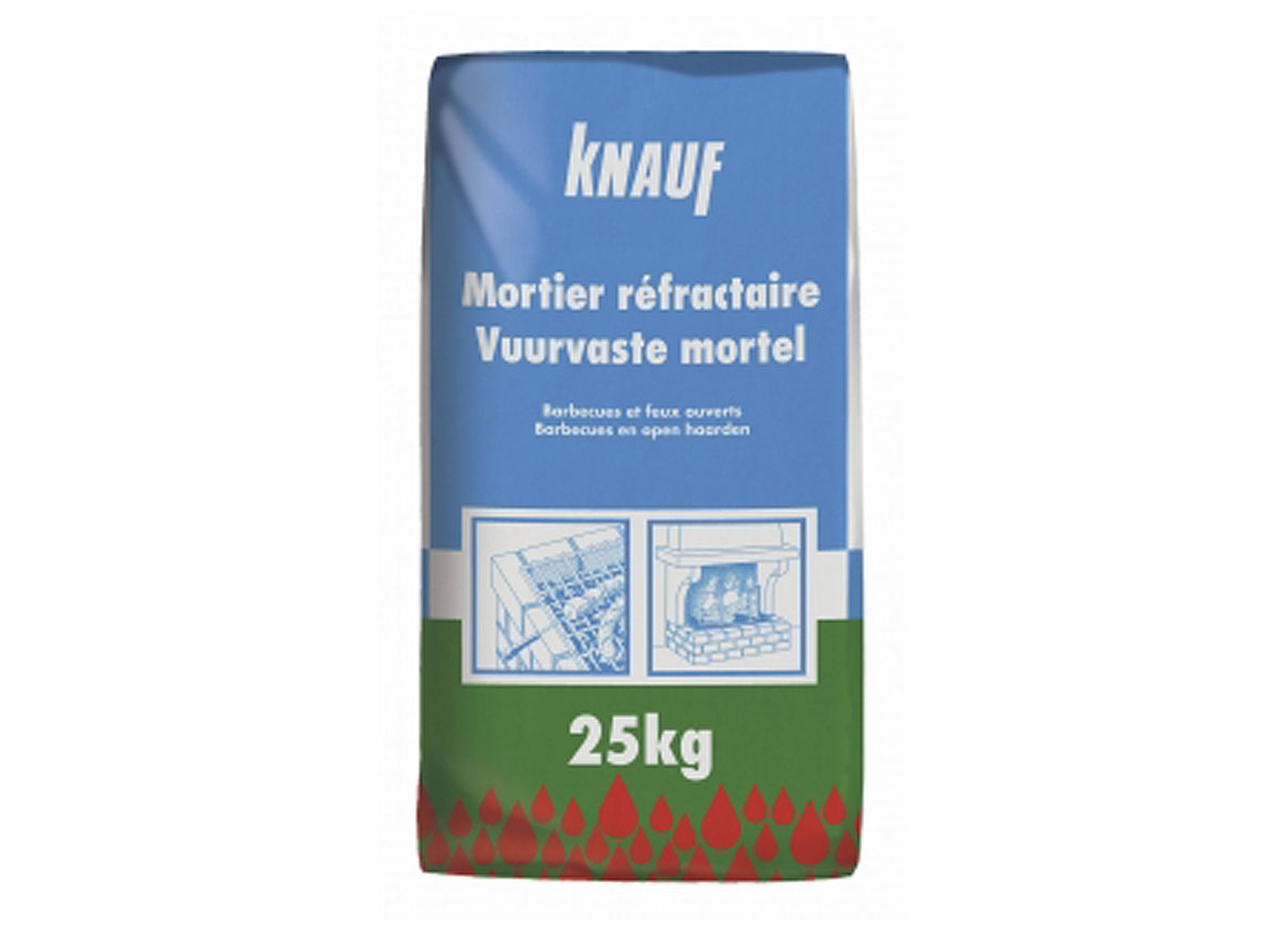 knauf MORTIER REFRACTAIRE