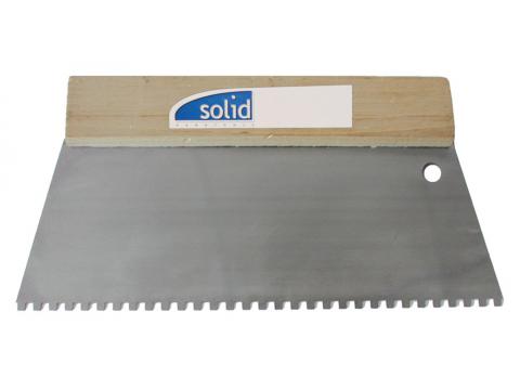 SOLID COUTEAU A COLLE DENTURE CARREE 250MM - 6X6MM C2