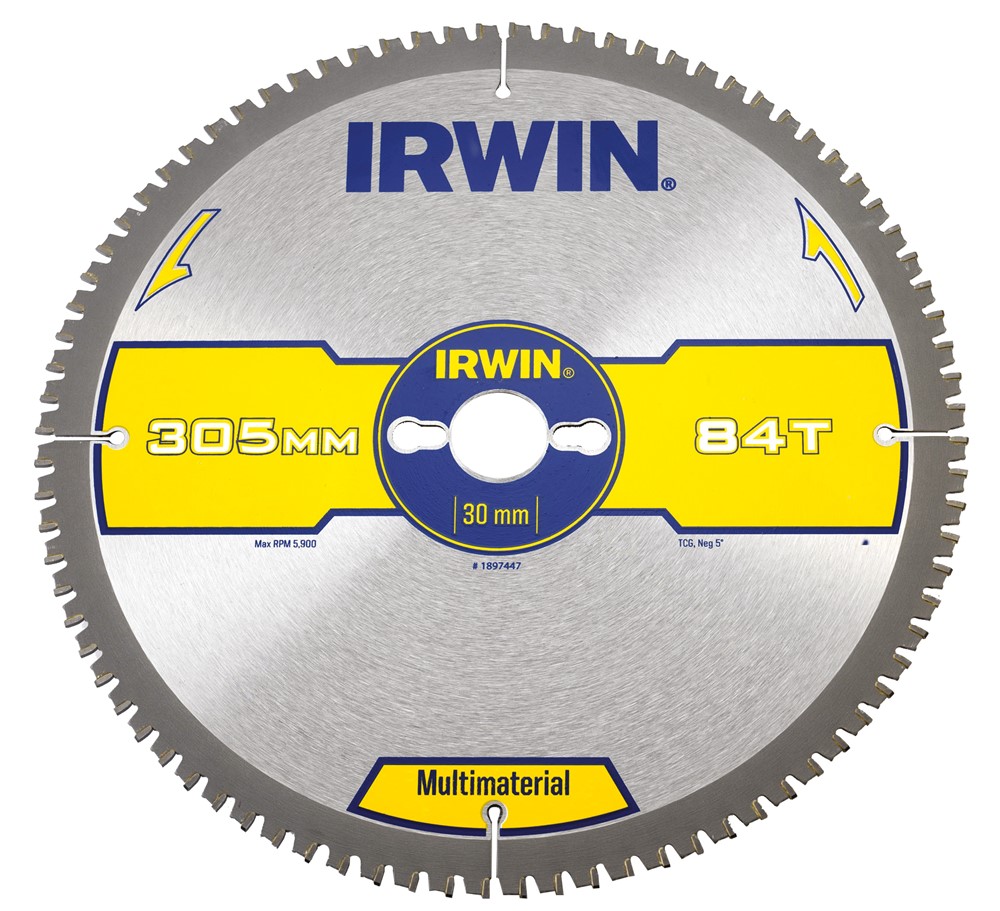 IRWIN CIRKELZAAGBLAD MULTI -  Ø160 X 20MM  - 48T